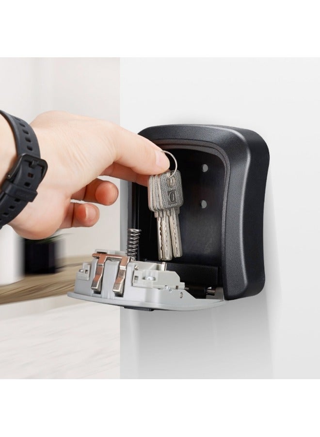 LOCK Key Safe Wall Mounted, Medium 95 x 115mm, Outdoor, Mounting Kit, for Home Office Industries Vehicles - Image 3