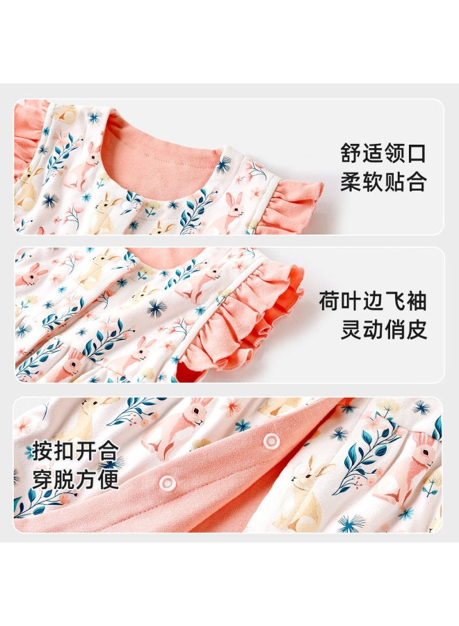 YISHUANGER Newborn Baby Vest Spring Autumn Winter Style Infant Clothing Autumn Wear Double-sided Vest Outer Wear Vest Little Girl - Image 4
