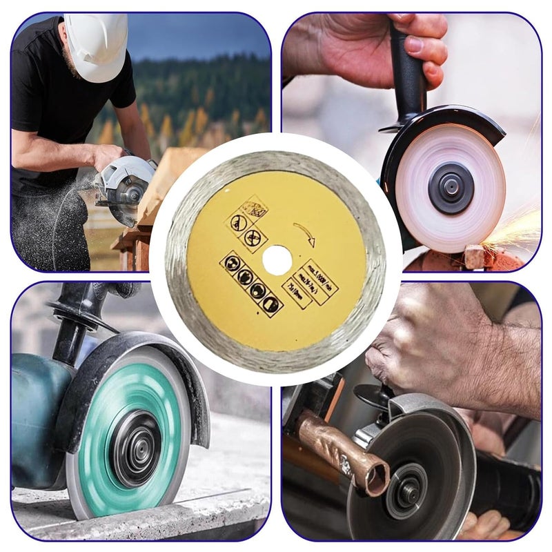 3 Inch Style C Grinding Disc Heavy Duty Cutting Wheel For Metal Concrete Stone Tile - Image 5