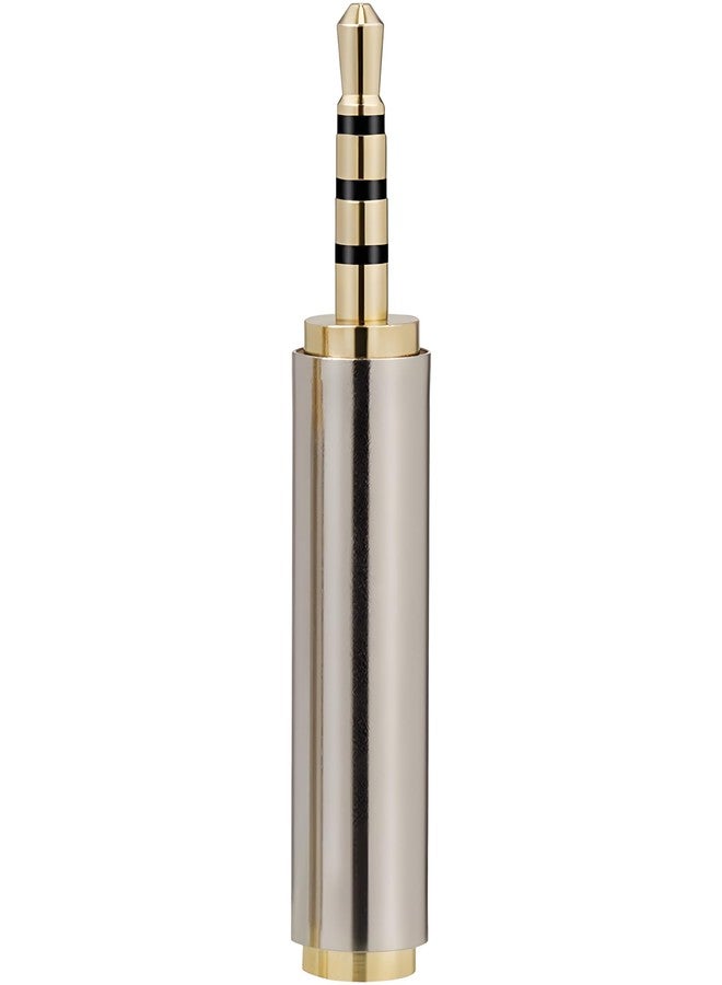 JacobsParts 2.5mm Male to 3.5mm Female Stereo Audio Headphone Jack Adapter Converter, Gold Plated - Image 4