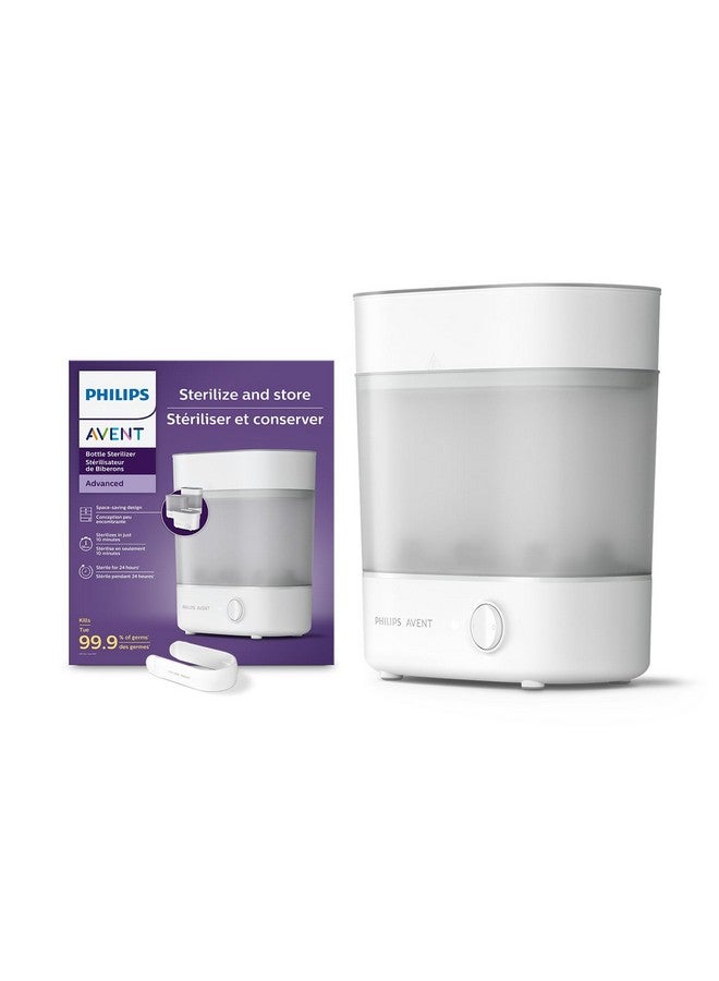 Avent Philips Avent Advance Bottle Sterilizer Scf291/00|| 10 Mins Cycle, Natural Steam Sterilization, Capacity Of 6 Baby Bottles