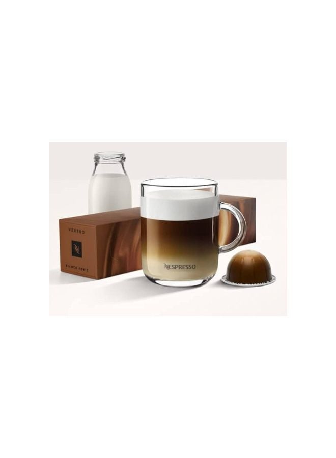 Nespresso Vertuo Capsules - Bianco Forte for Milk - 10 Capsules