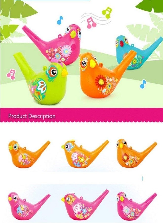 DEE Sons Painting Aquatic Bird Water Whistle - Multi Color Pack of 2 - Image 5