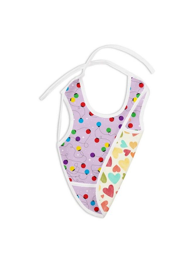 Superbottoms Waterproof Apron Style Reversible Bib For Babies With Crumb Catcher(Assorted Pack Of 3) - Image 4
