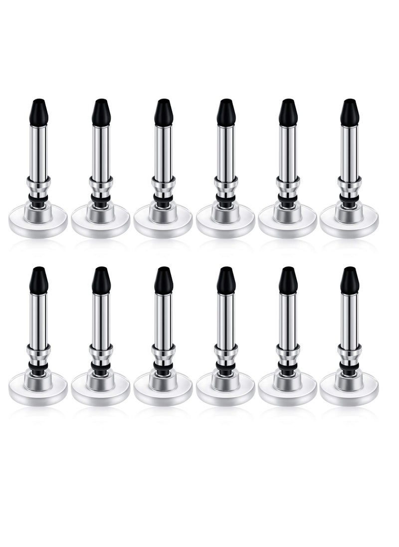 KASTWAVE - Universal Stylus, Replacement Disc Tips Precision Round Shape Replaceable Stylus Pen Disc Tips for Touch Screen Devices for Capacitive Touch Screens Cell Phones, Tablets, Laptops Bundle (12 Pieces) - Image 1