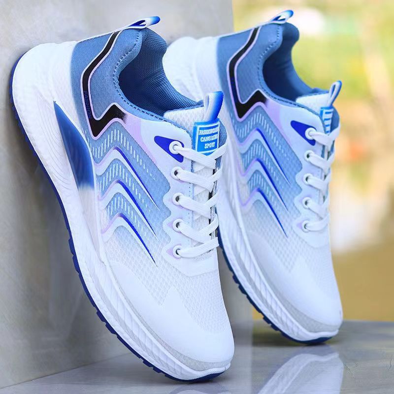 Generic high quality 2024 Summer New Mens Shoes Mesh Breathable Lightweight Running Shoes sneaker Trendy All-match Casual Shoes F203 Prinx */lc 