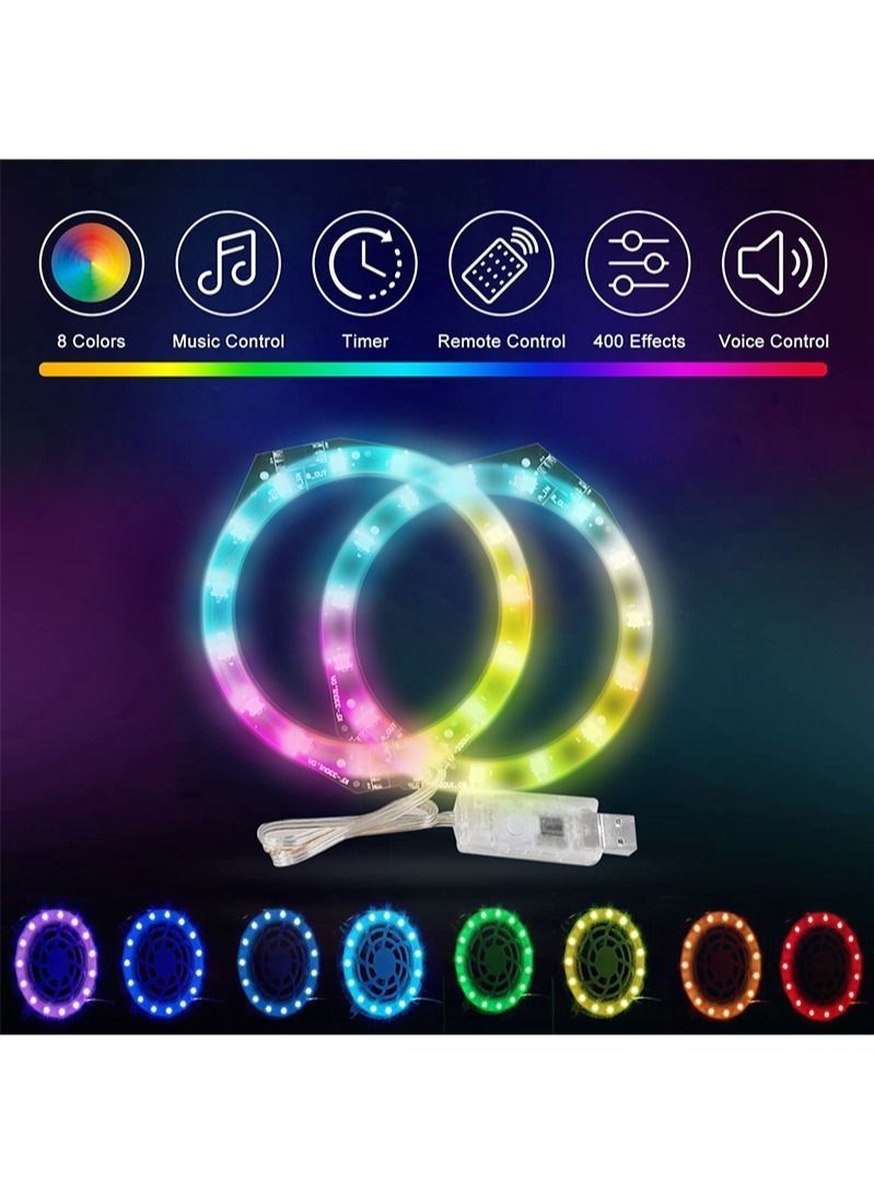 RGB LED Strip Kit for PS5 Console Game Sound/Music Sync Color Change 8 Colors 400 Lighting Effects Playstation 5 Decorative Accessories  - Image 4