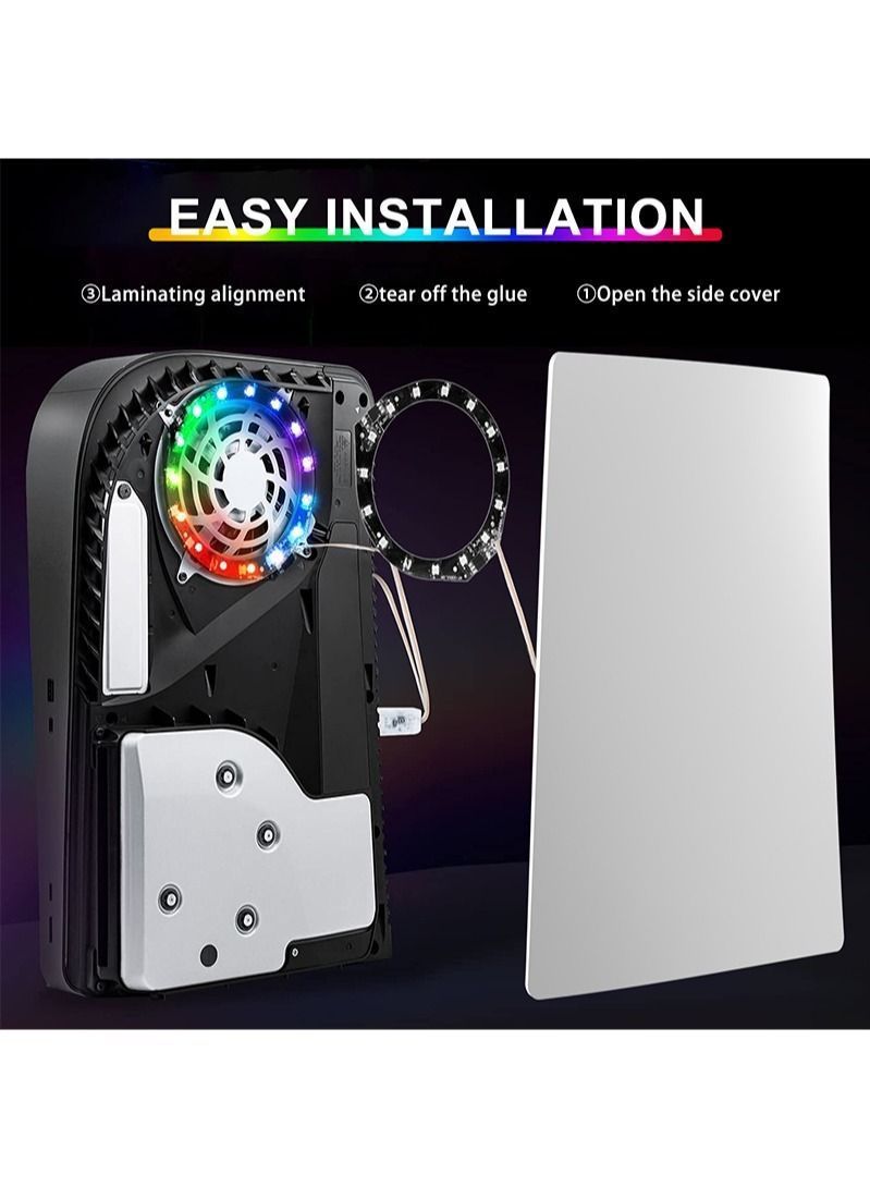 RGB LED Strip Kit for PS5 Console Game Sound/Music Sync Color Change 8 Colors 400 Lighting Effects Playstation 5 Decorative Accessories  - Image 5