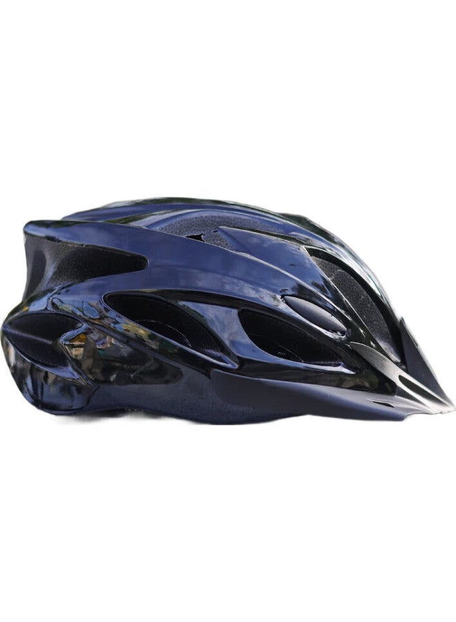 LeBycle Mountain And Road Bicycle Helmet, Foldable, Integrated Design, Safety Helmet, Universal Equipment, Lightweight, One-Piece Molding, Ventilated, Breathable, Airflow-Directed - Image 1