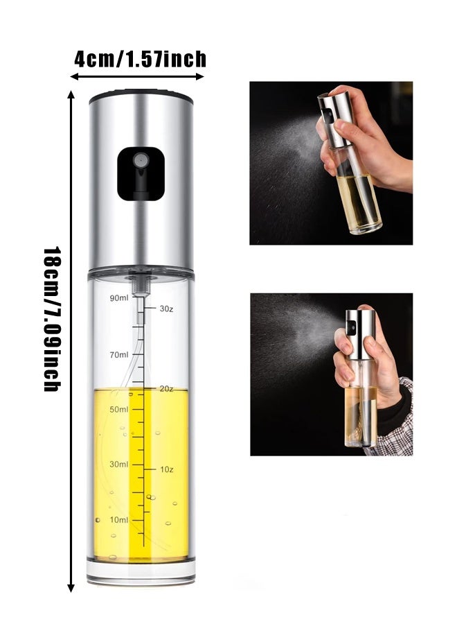 100ml Cooking Oil Sprayer, Olive Oil Spritzer for Air Fryer BBQ Salad - Image 2