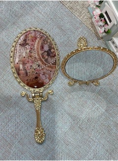 Handsomegift مرآة يدوية 