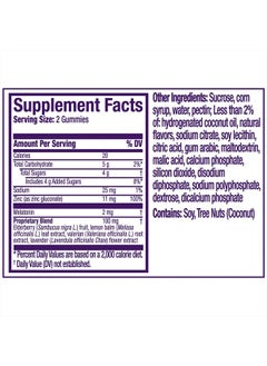 Vicks Pure Zzzs Sleep  Immune Support Melatonin Sleep Aid Gummies 60 Ct  - Image 2
