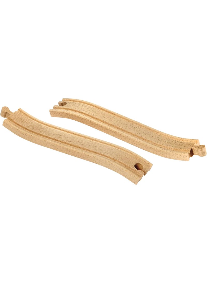 BRIO 33332 World Ascending Tracks - Comprehensive Wooden Train Tracks Set | Ideal for Kids Aged 3 and Up | Compatible with All BRIO Railway Toys | Foster Skill Development | FSC-Certified Wood - Image 4