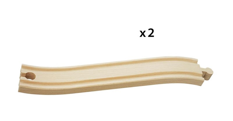 BRIO 33332 World Ascending Tracks - Comprehensive Wooden Train Tracks Set | Ideal for Kids Aged 3 and Up | Compatible with All BRIO Railway Toys | Foster Skill Development | FSC-Certified Wood - Image 2