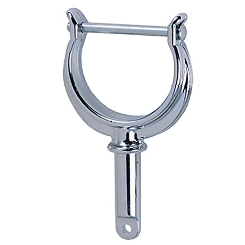 Perko قرن صفارة نوع نهر الشمال من بيركو 1227DP0CHR مطلي بالكروم - 1/2" OD ساق x 1-3/4" طول الساق x 1-3/4" بين القرن - Image 3
