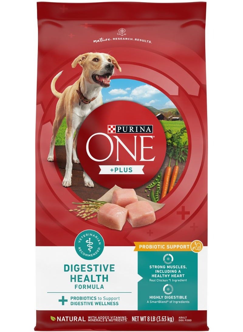 Purina ONE One Plus Digestive Health Formula Dry Dry Dog Food 3.63kg - Image 2