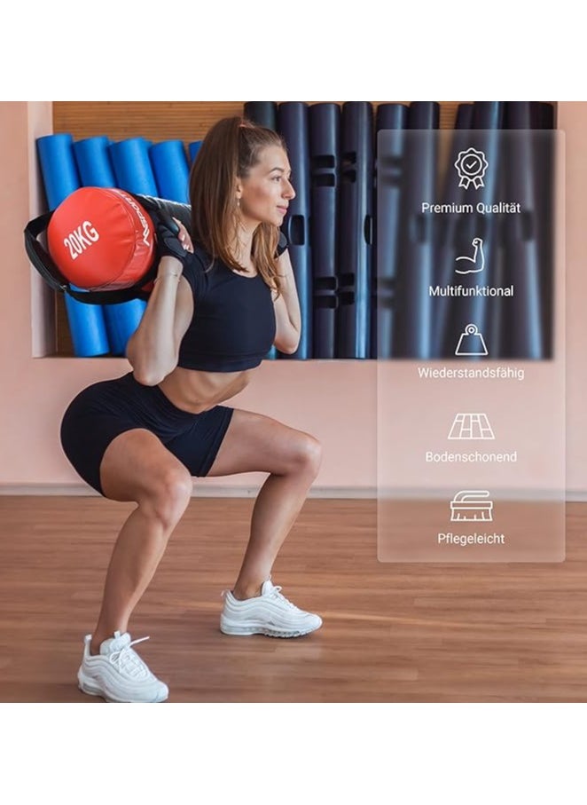 null - حقيبة اللياقة البدنية MSPORTS Power Bag Premium 5-30 كجم - حقيبة رمل لحقيبة وزن اللياقة البدنية الوظيفية - Image 1