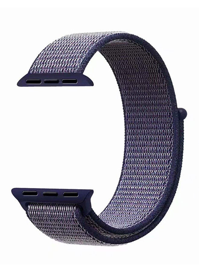 NIBEMINENT Replacement Band For Apple Watch Series 3/2/1 Purple - Image 1
