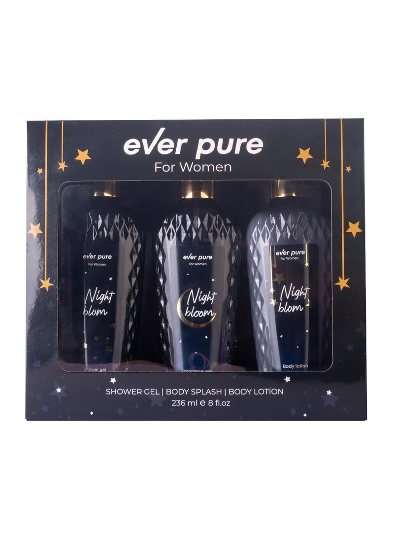 Ever Pure Night Bloom For Women Gift Set