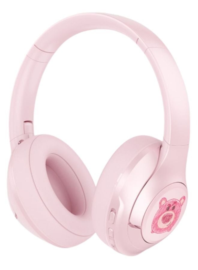 Disney Disney LK-03 Wireless Bluetooth V5.0 Gaming Headset Noise Cancellation Headphones (Pink)  - Image 1