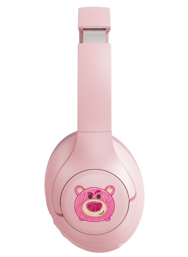Disney Disney LK-03 Wireless Bluetooth V5.0 Gaming Headset Noise Cancellation Headphones (Pink)  - Image 3