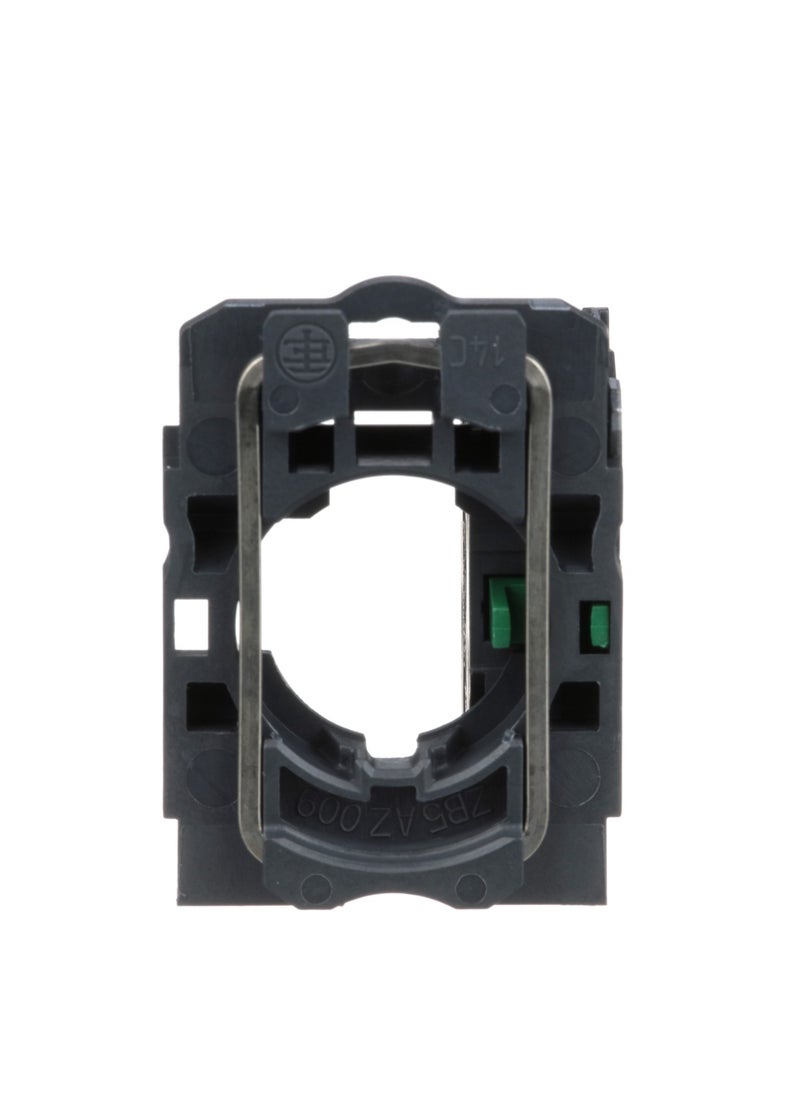 Schneider Electric ZB5AZ101 Single contact block with body/fixing collar One NO screw clamp terminal  - Image 2