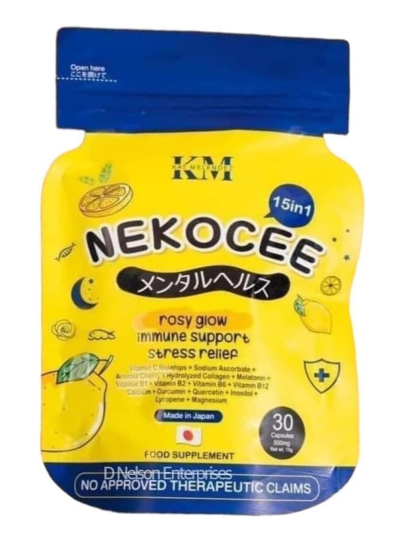 KM Kath Melendez Nicotine 15 in 1 Vitamin C