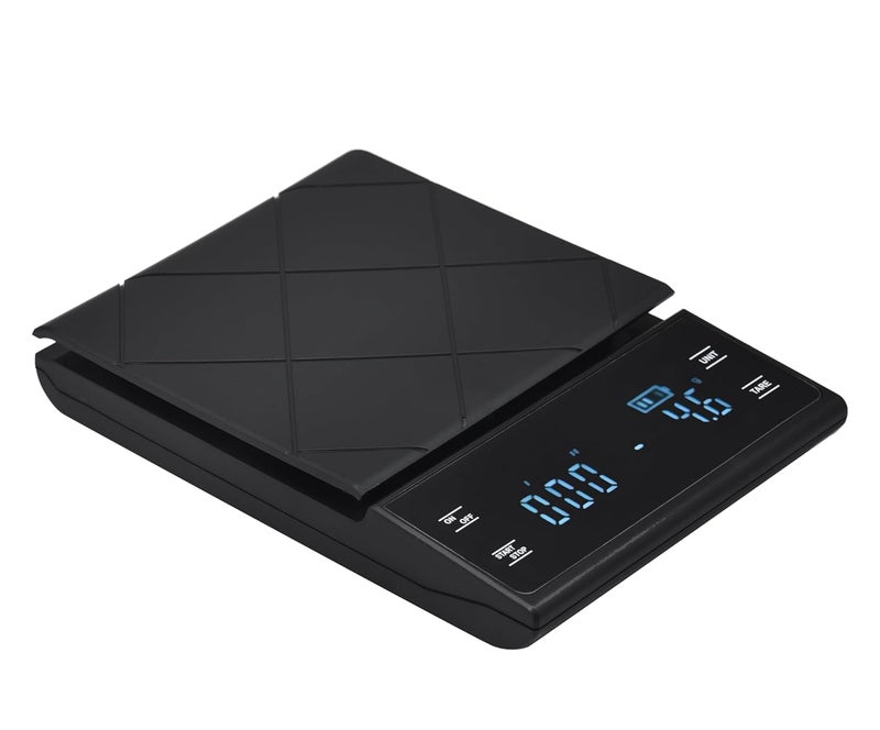 Ideal IDEAL Digital Kitchen/Coffee Weighing Scale, Weight machine with Timer for use of accurate taste of coffee every timefor coffee Lovers, 1 Year Warranty 