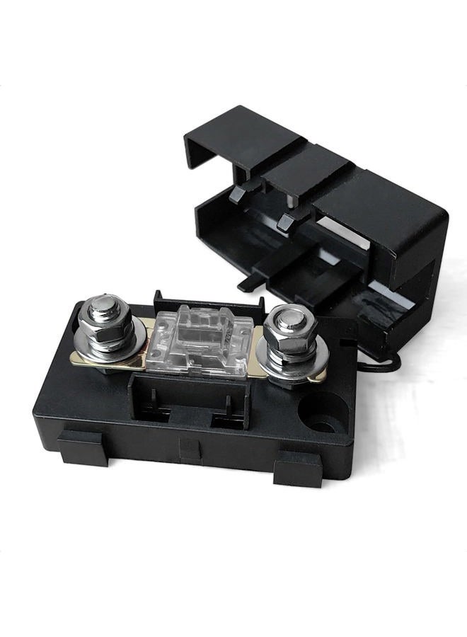 MGI SpeedWare Mini-ANL/MIDI Inline Fuse Holder with Cover and Bolt-Down Studs (125A Fuse) - Image 1