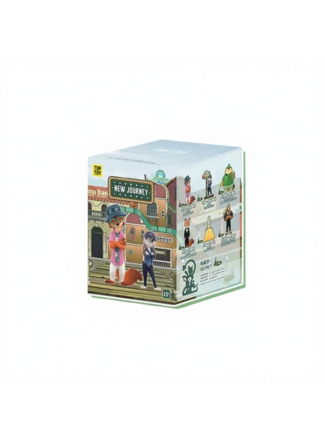 MINISO TOP TOY x Disney Zootopia New City Tour 2.0 Collection Collectible Figure Blind Box, Full Display Set of 6 Sealed Mystery Boxes, Character Collectible for Display and Gifting - Image 2