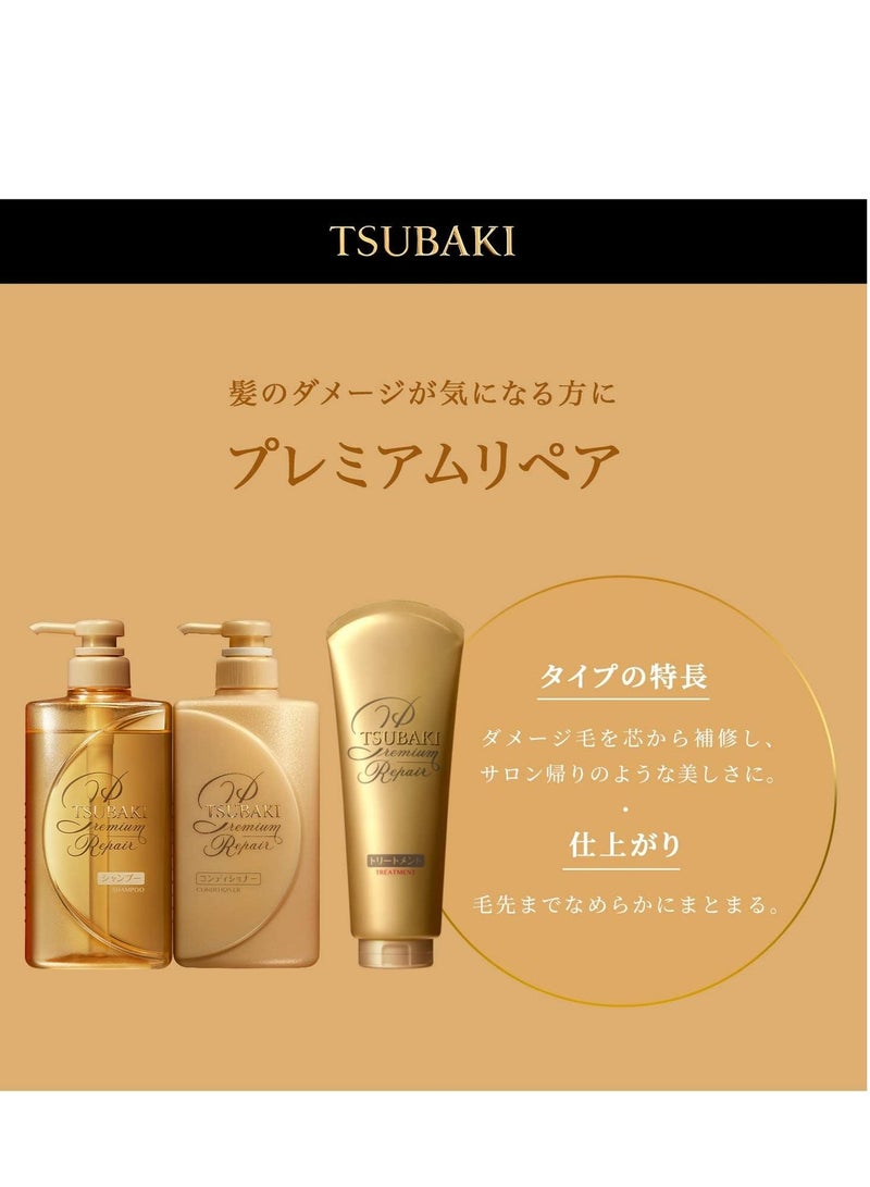 TSUBAKI Premium Moisturizing Glossy Hair Repair Set ,Shampoo 450 ml, Conditioner 450 mL - Image 5