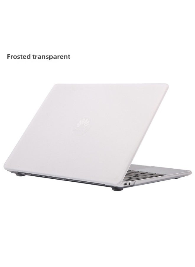 ماركة غير محددة - مناسب للاستخدام مع غلاف الكمبيوتر المحمول MateBook142024 D162024 الشفاف إصدار 2020 Ruilong غير لامع - اللون: شفاف غير لامع - الطراز المطبق: Huawei matebook d14-2023/2024 - Image 1