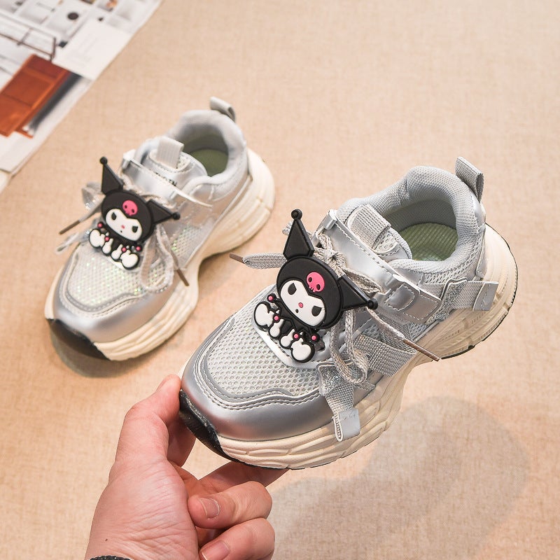 Girls' Shoes Spring Lightweight Soft Sole Children'S Running Sneaker Boys Middle And Big Children'S Explosions Torre Shoes - Image 5