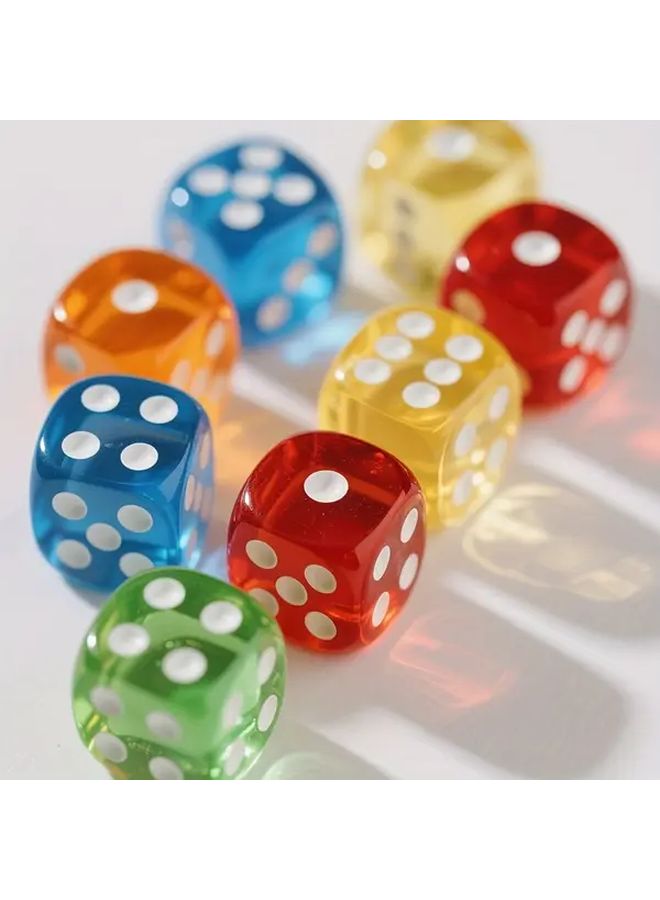 Set Of 9 Colorful Dice For Math Games And Educational Activities - Image 5