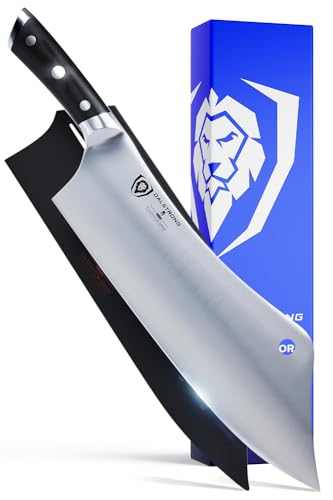 Dalstrong Chef & Cleaver Hybrid Knife - 12 inch Extra-Large - The Crixus - Gladiator Series Elite - HC German Steel - G10 Handle - Heavy Duty - w/Sheath - NSF Certified - Image 1