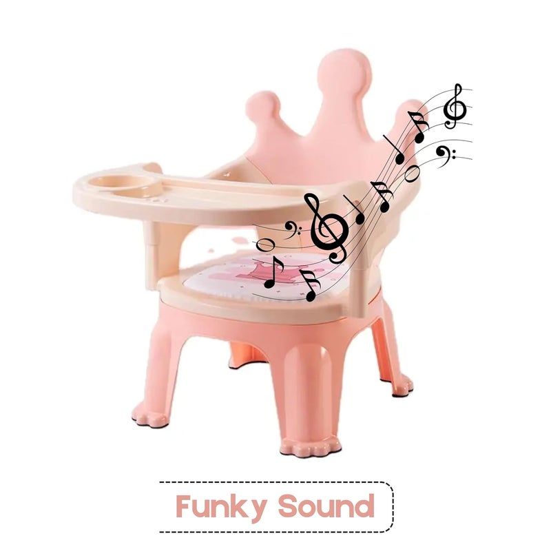 OBaby Dining Table Seat Removable Tray/Adjustable/Foldable/Multifunction/Washable Baby Dining/Feeding Chair for Toddler 0 to 6 Years Baby - Image 5