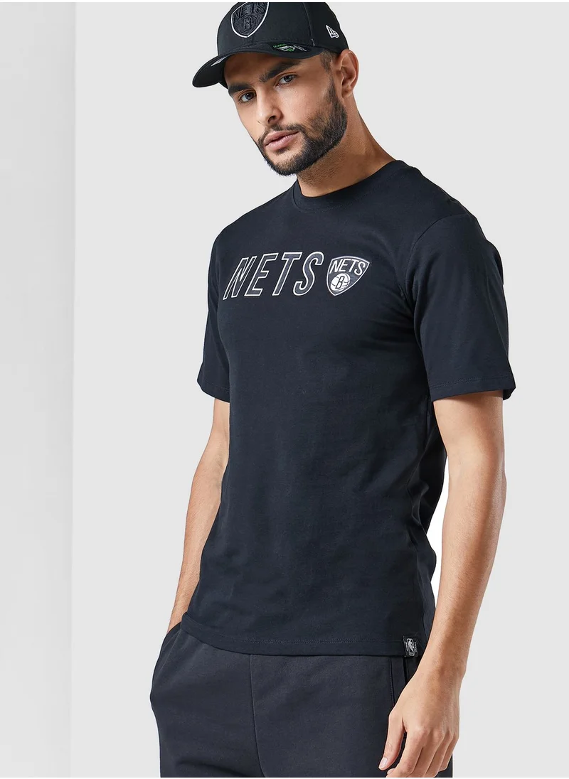 NBA Brooklyn Nets Logo T-Shirt