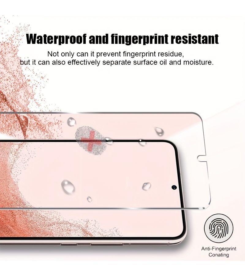2 Pieces Tempered Glass Screen Protector Transparent Compatible With Samsung Galaxy A04e - Image 2