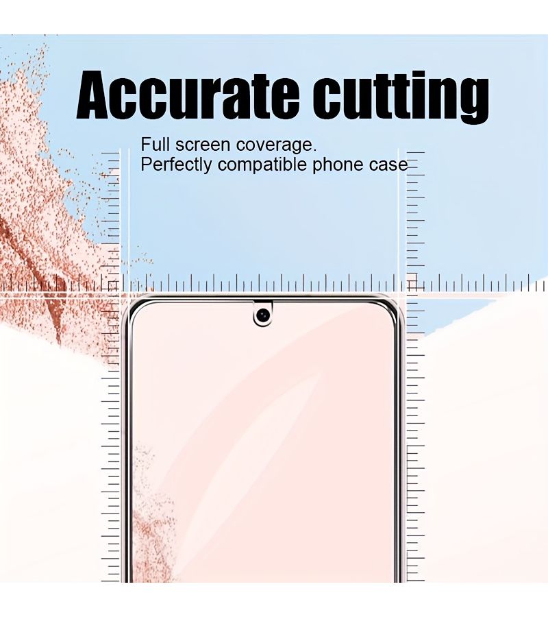 2 Pieces Tempered Glass Screen Protector Transparent Compatible With Samsung Galaxy A04e - Image 5