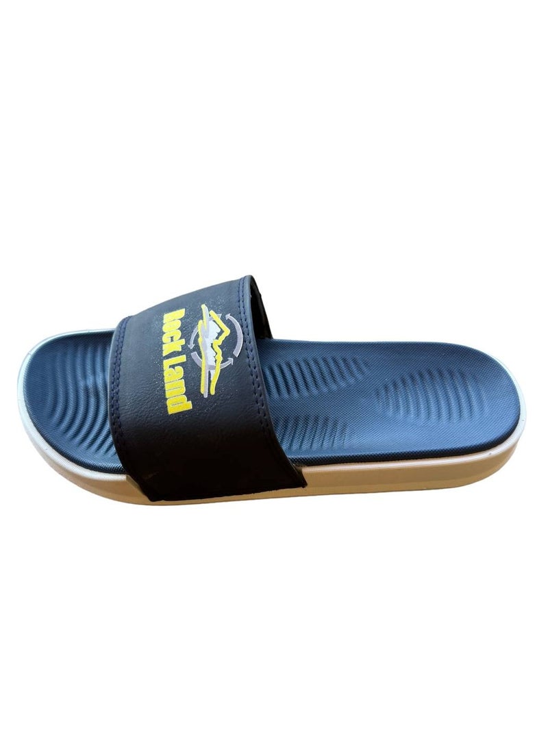 Men's slippers, navy blue, size 42 - Image 1
