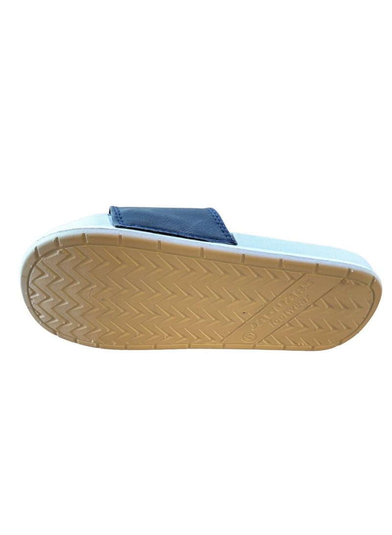 Men's slippers, navy blue, size 42 - Image 3