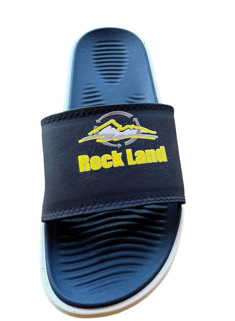 Men's slippers, navy blue, size 42 - Image 4