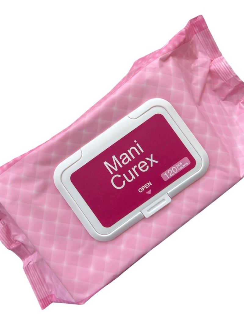 Mani Curex wet wipes 120PCS COUNTS 