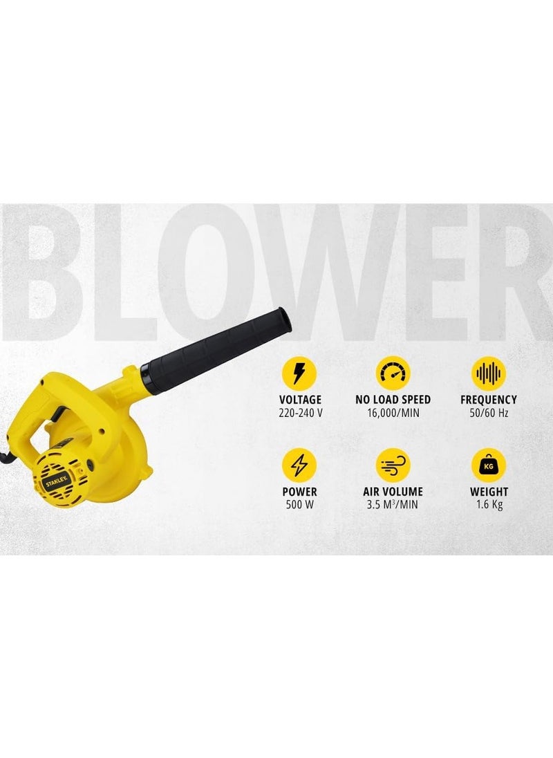 Stanley Stanley Electric Air Blower SPT500 500w  - Image 3