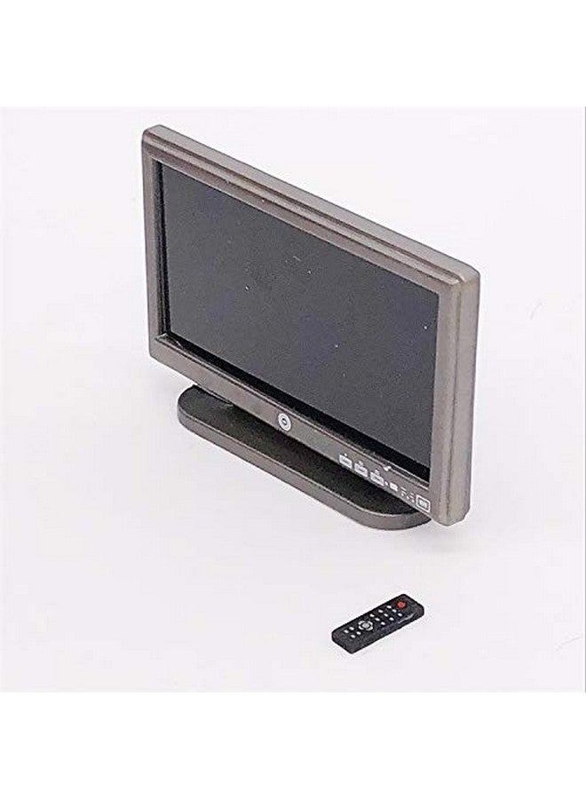 SXFSE Doll House Tv, 1:12 Scale Dollhouse Accessories Miniature Furniture Decor Model, Kids Play Toy (Tv) - Image 4