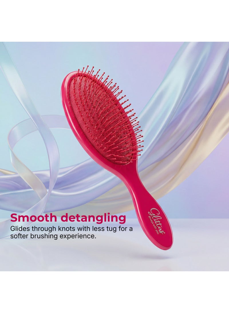 Glitters Wet Detangling Hair Brush, Detangler for Wet and Dry Hair - Image 2