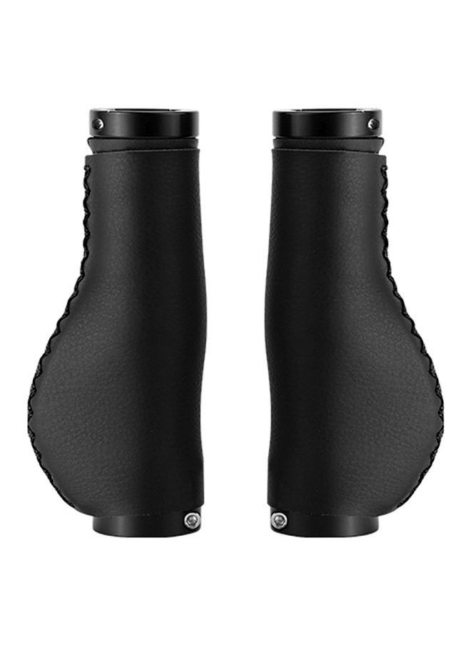 NIBEMINENT - Pair Of Bicycle Handlebar Grips With End Caps - Image 1