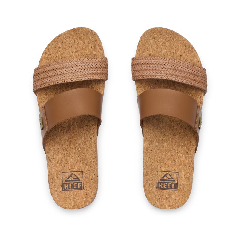 REEF Cushion Vista Higher Womens Platform Fashion Sandal, Arch Support, Ultra Soft Cushion Footbed, Brown Braid, 7 - Image 5