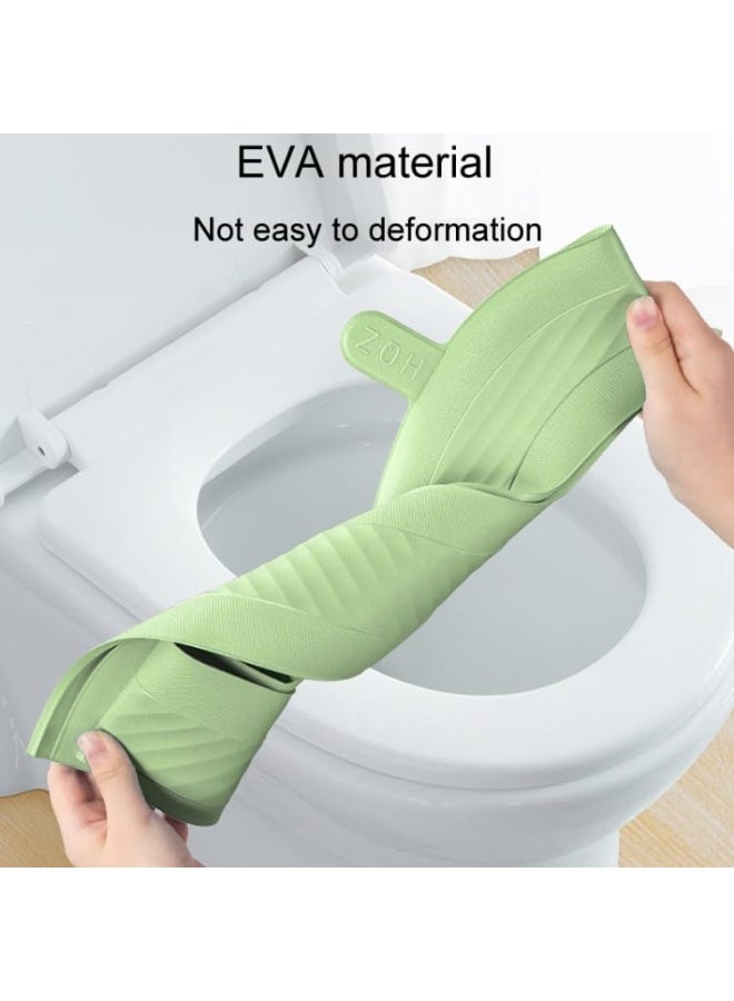 كيلا وسادة مقعد المرحاض المصنوعة من مادة EVA عالية الرغوة ومقاومة للماء، قابلة للغسل في المنزل (وردي، 43 × 39 سم) - Image 3