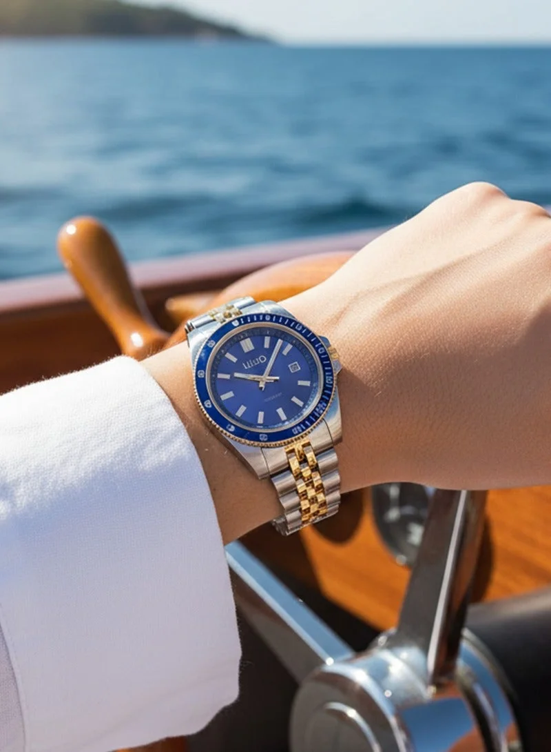 Liu Jo  Liu Jo Casual Company Lady Blue Dualtone Watch - TLJ2321 for Women | Best Price UAE